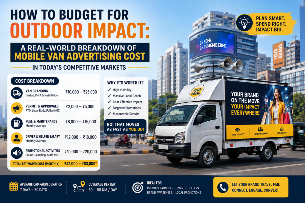 How to Budget for Outdoor Impact: a Real-world Breakdown of Mobile Van Advertising Cost in Today’s Competitive Markets