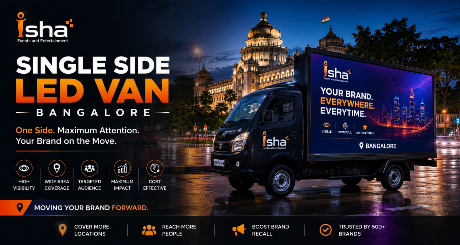 Single Side LED Van Bangalore