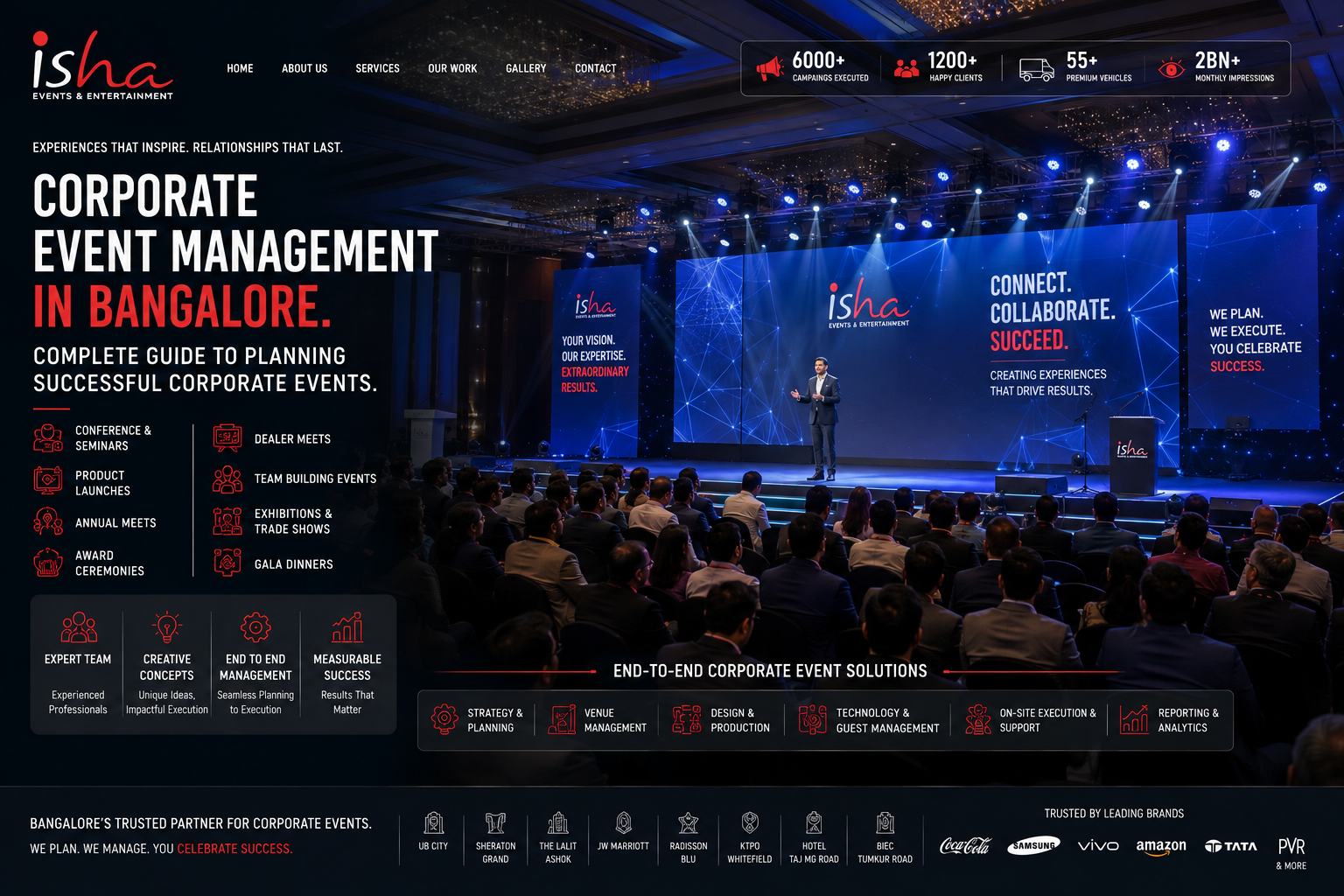 Corporate Event Management in Bangalore