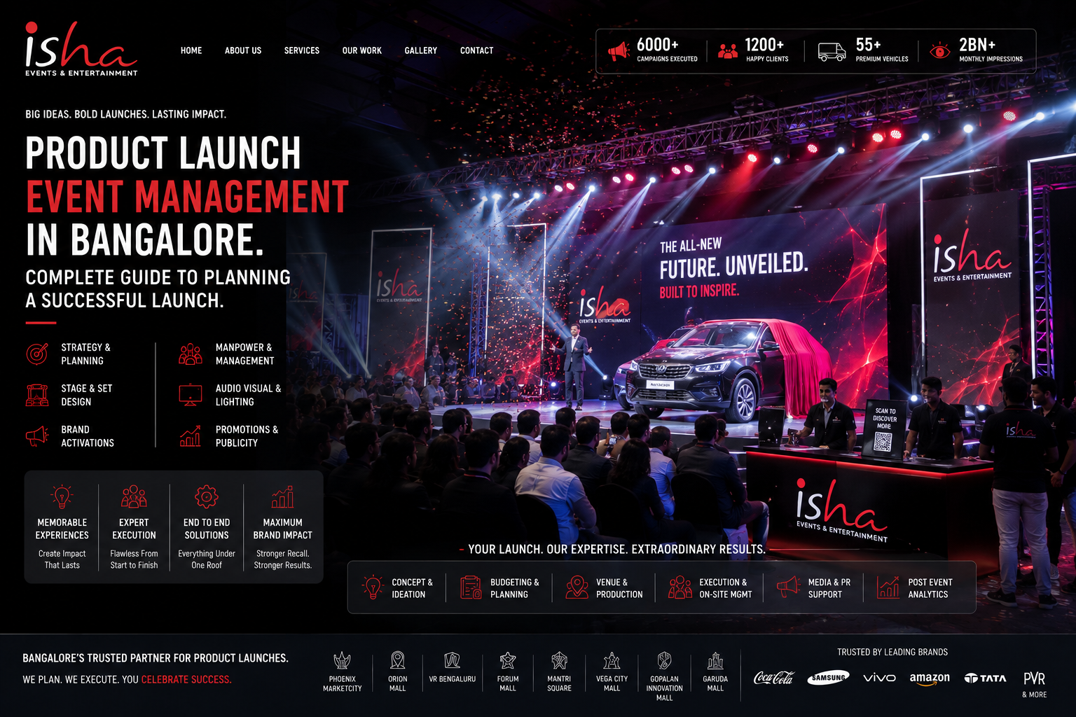 Product Launch Event Management Bangalore
